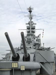 玛斯特锁成为美国威斯康星号战舰（U.S.S. Wisconsin Battle Ship）的一部分