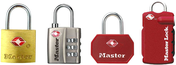 玛斯特锁推出其首款获得美国运输安全管理局（TSA）认可的旅行锁，编号4680。在2010年之前，每年都推出过一款获得TSA认可的新型锁具。